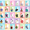Teacher Created Resources Colorful Photo Cards Digraphs and Blends Bulletin Board Set TCR8503